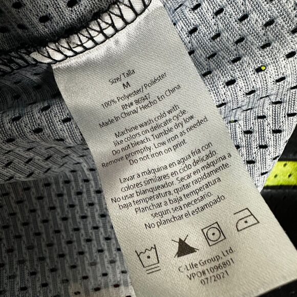 Nickelodeon Rugrats #91 Black Short Sleeve Baseball Jersey Mens Medium - Picture 4 of 4